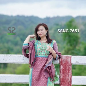 Exclusive Branded 3Pc (Stitched) 7651