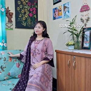 Exclusive Branded 3Pc (Stitched) 7652