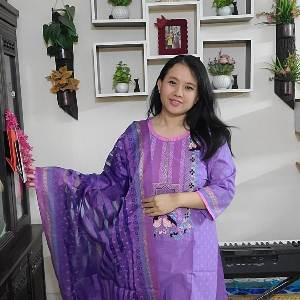 Exclusive Branded 3Pc (Stitched) 7614