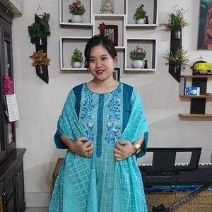Exclusive Branded 3Pc (Stitched) 7636