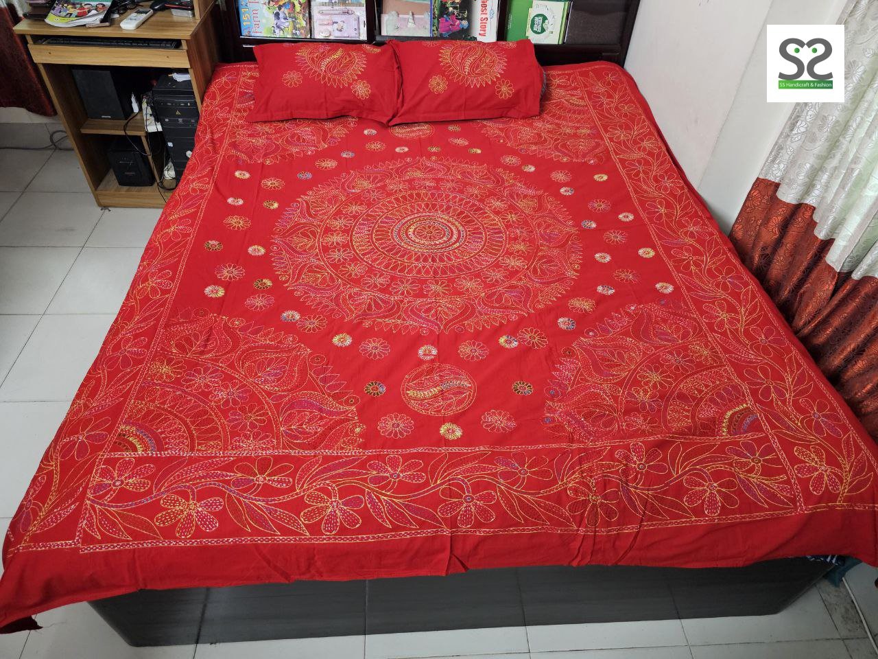 Exclusive Nakshi Bed Cover