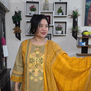 Exclusive Branded 3Pc (Stitched) 7637
