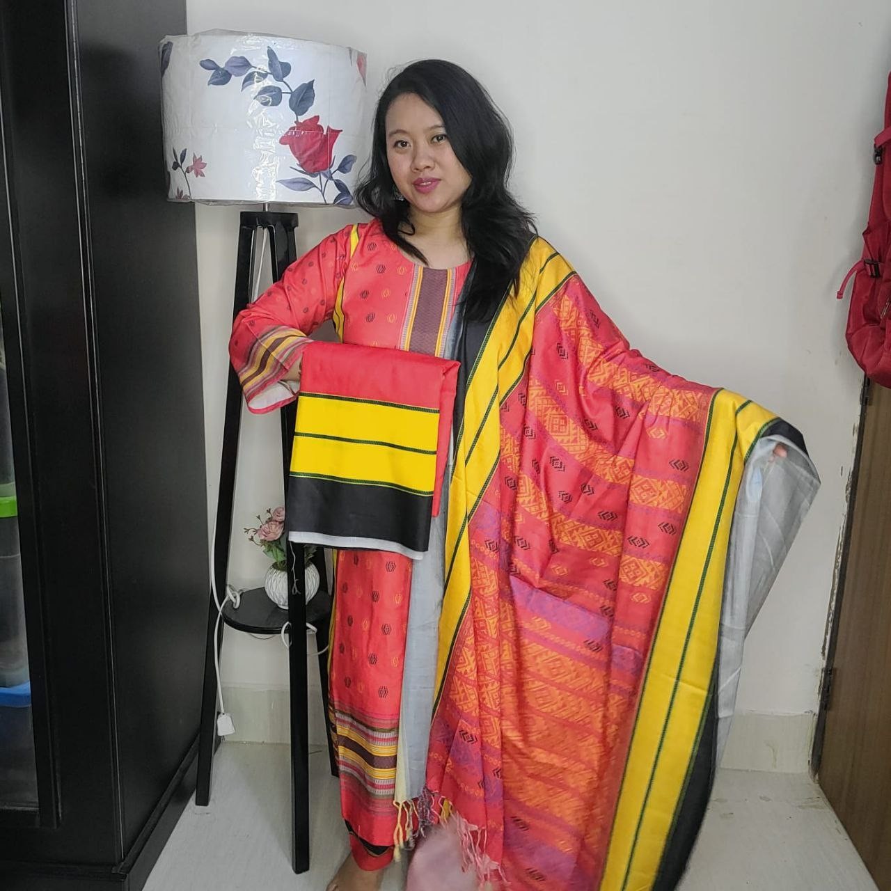 Hilly Vive Unstitched 3Pc